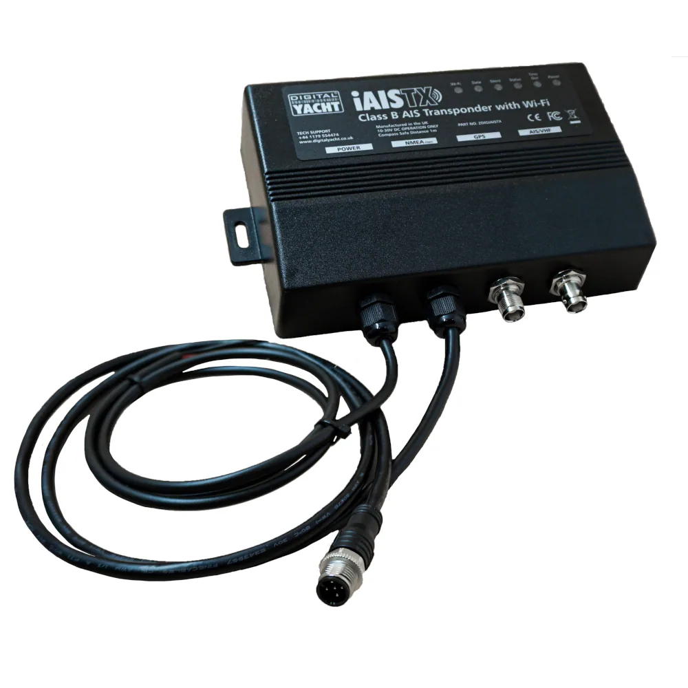iAISTX Plus – AIS Transponder with Wi-Fi & NMEA 2000 — digital-yacht