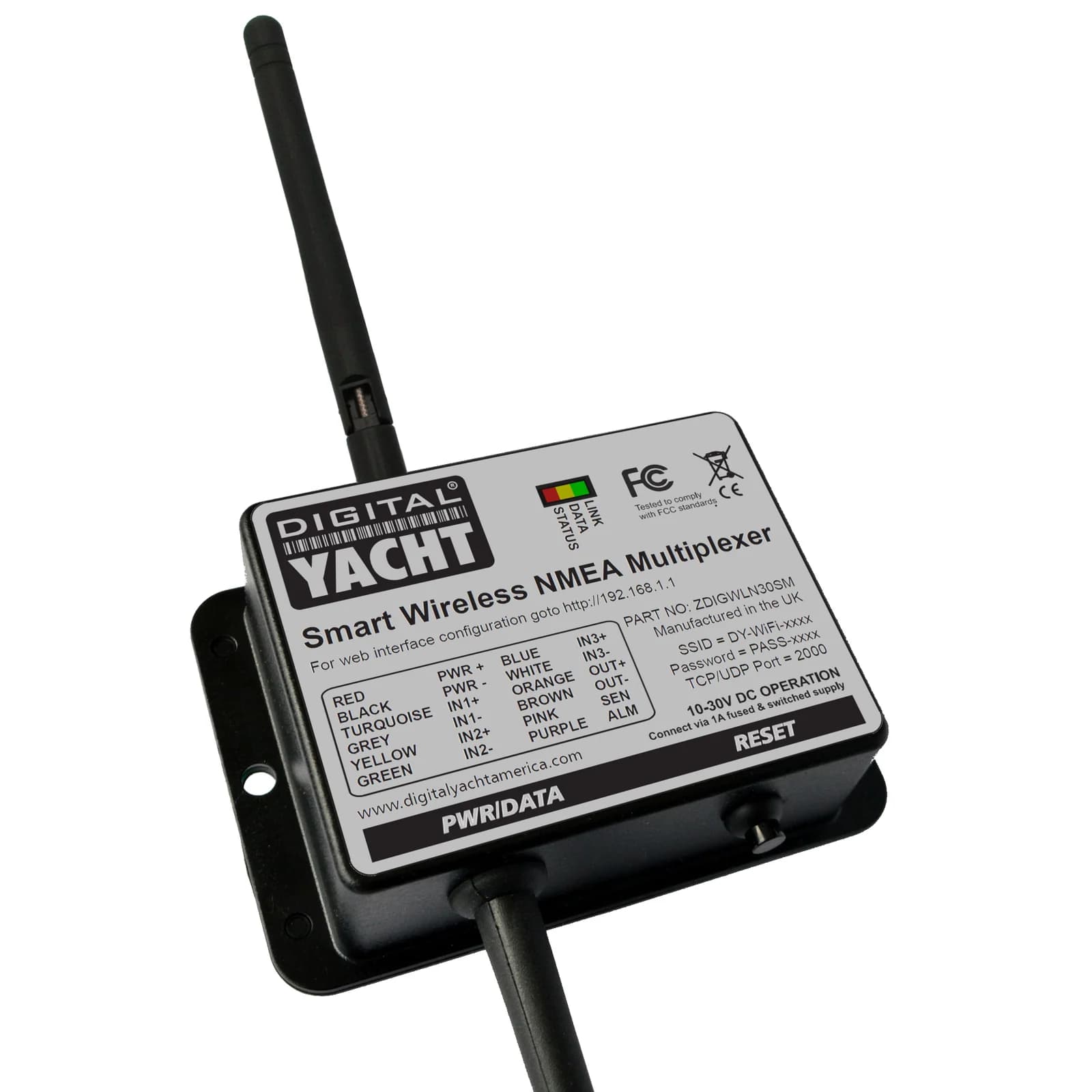 WLN30 Smart Wireless NMEA Multiplexer — digital-yacht