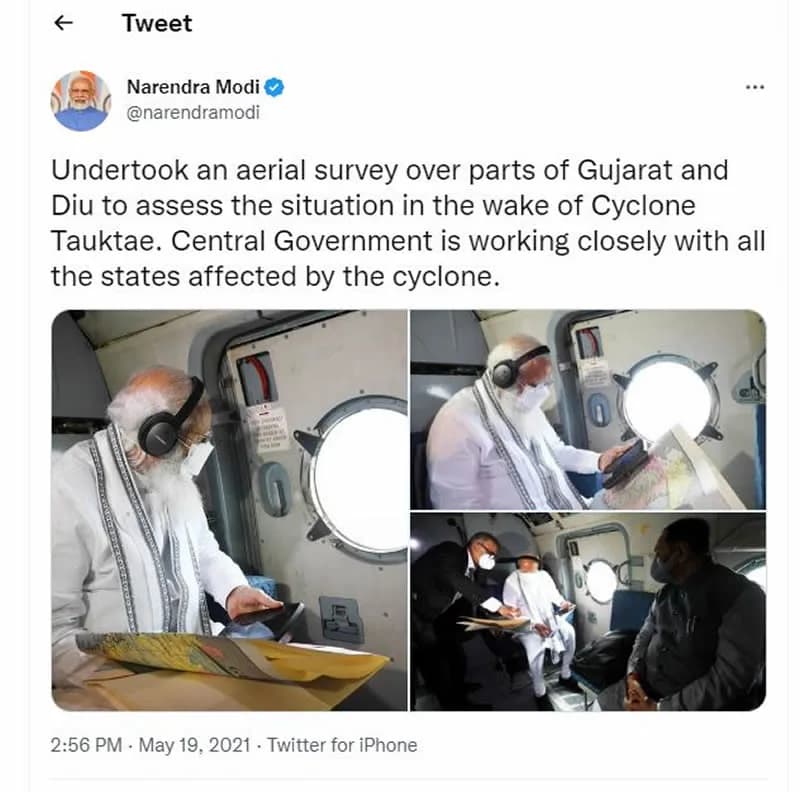 News coverage of the aerial cyclone survey conducted using ASPL-supplied navigation equipment