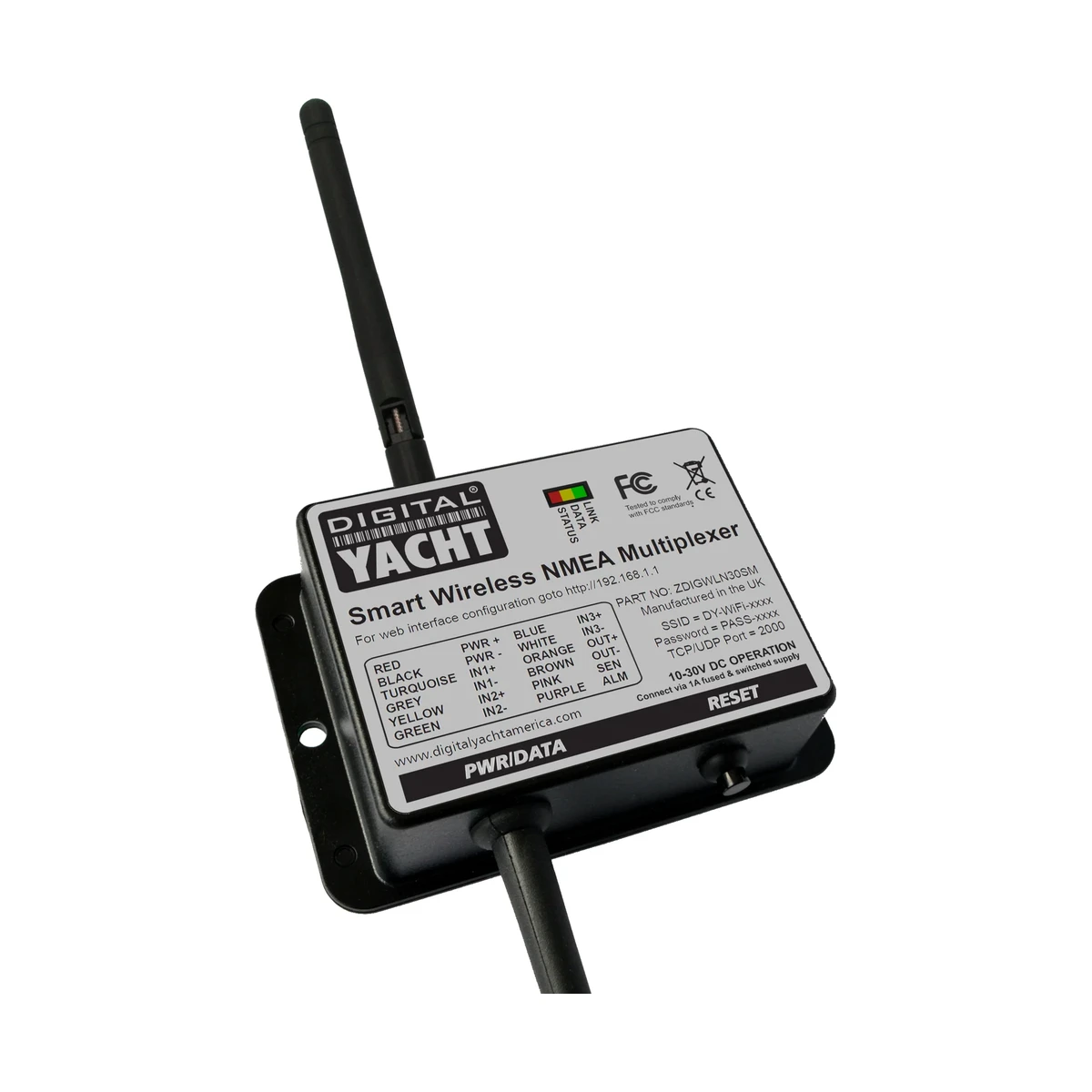 WLN30 Smart Wireless NMEA Multiplexer, digital-yacht